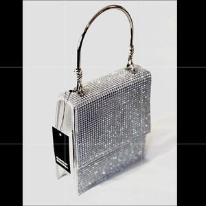 ✨⭐️BRAND NEW WITH TAGS⭐️✨BADGLEY MISCHKA LUXURY CONVERTIBLE  EVENING BAG/CLUTCH